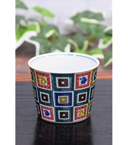 Amazon.co.jp: サザエさん展 限定 九谷焼 ミニ猪口 磯野山水図